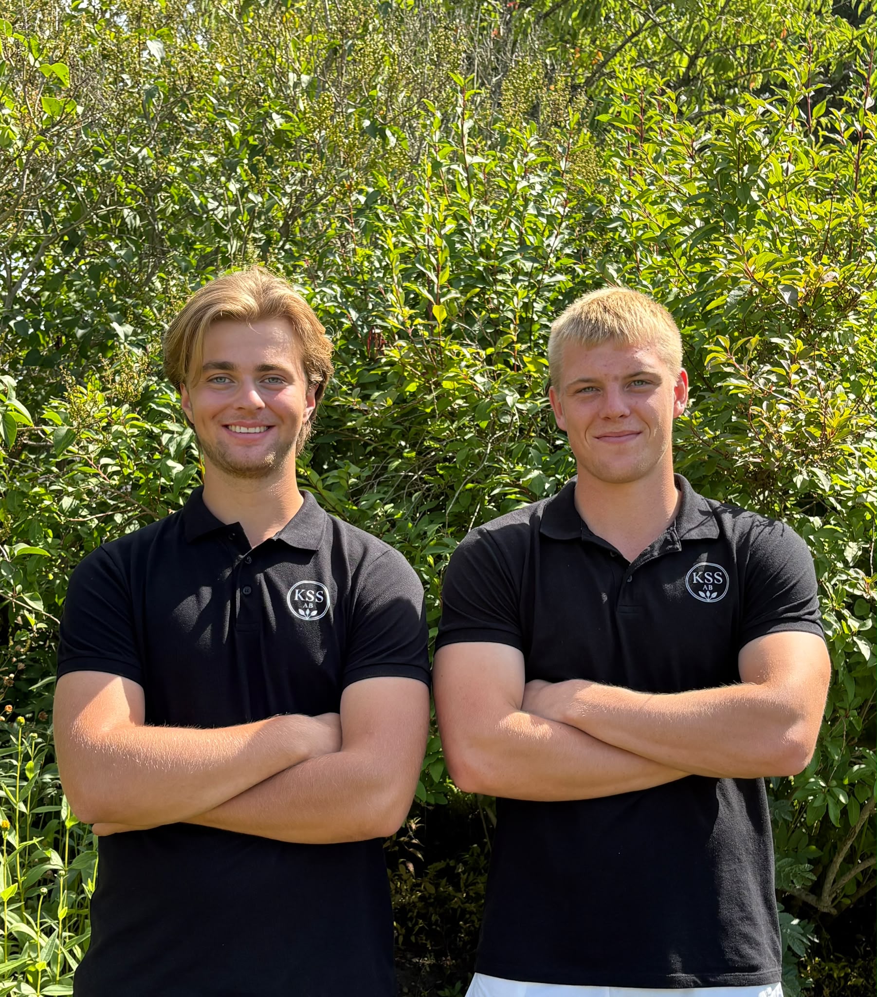 Oskar och Axel, grundare av KSS AB
